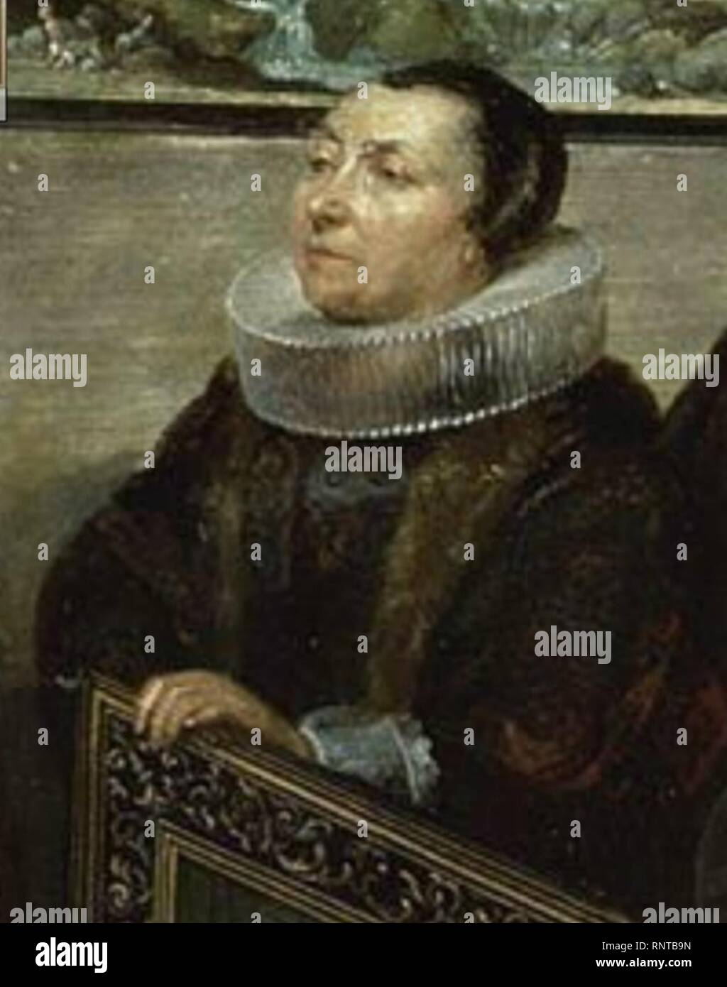 Catharina Van Mocurborch von Willem van Haecht. Stockfoto