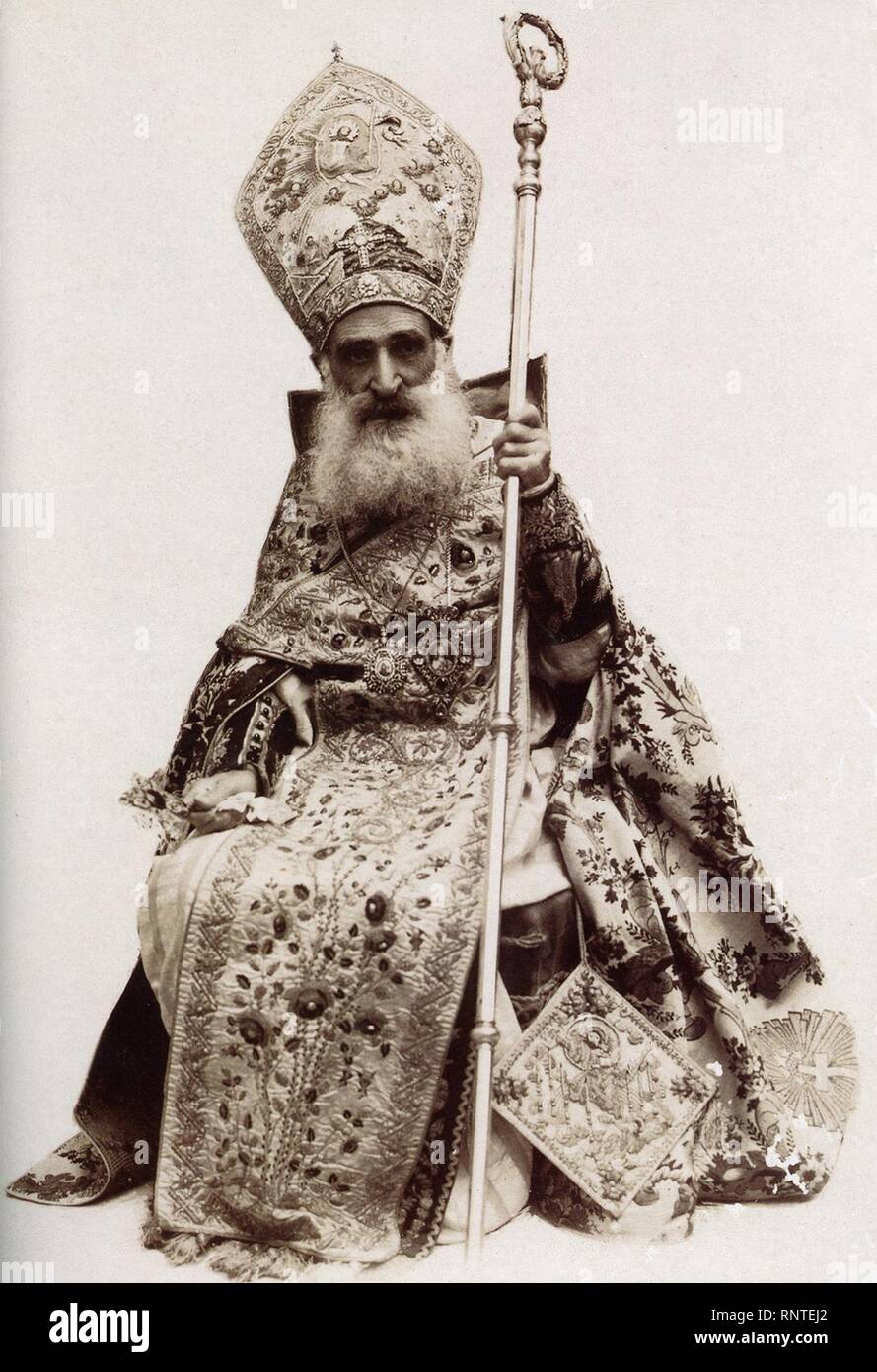 Katholikos Sahak II von Kilikien. Stockfoto