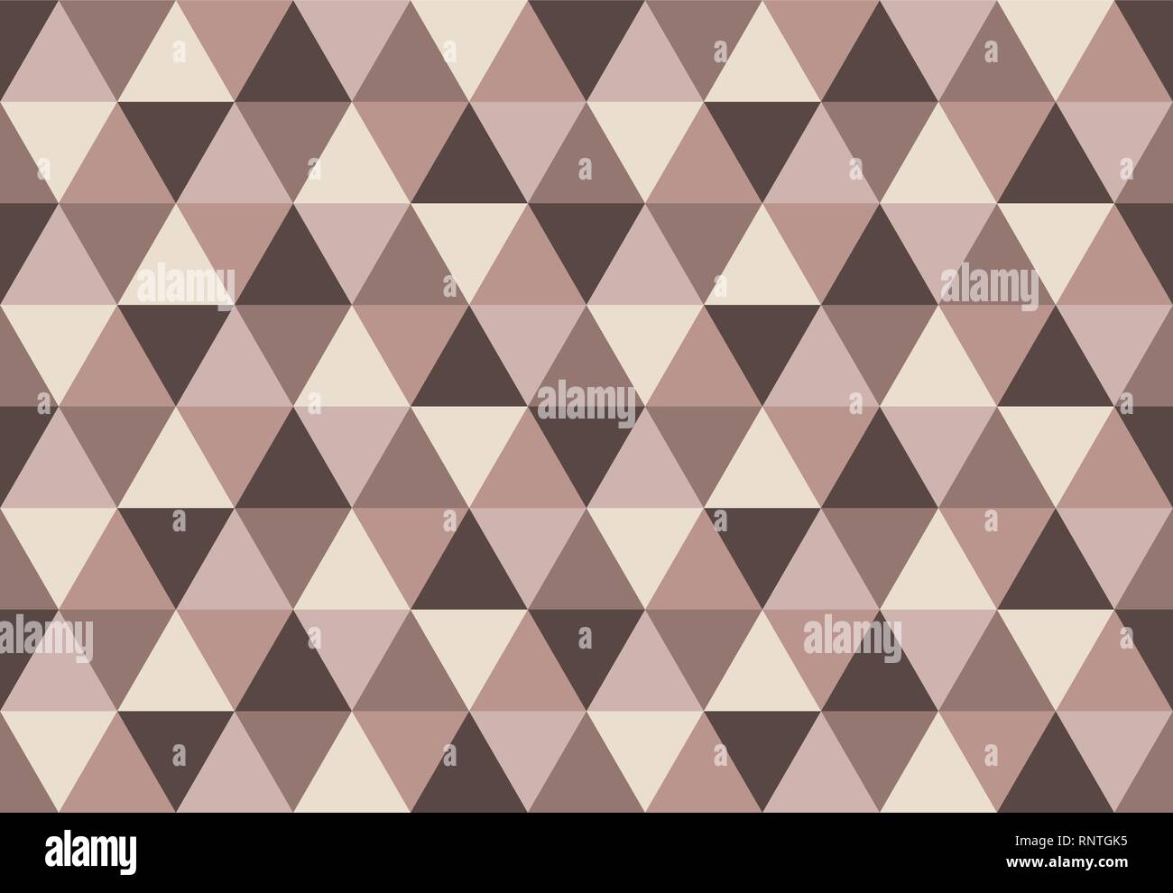 Elegante dreieckige nahtlose Muster. Low Poly geometrischen Hintergrund. Beige- und Brauntönen. Print Design für Textilwaren, Plakate, Flyer, T-Shirts, Hintergrundbilder Stock Vektor Elegante dreieckige nahtlose Muster. Low Poly geometrischen Hintergrund. Beige- und Brauntönen. Print Design für Textilwaren, Plakate, Flyer, T-Shirts, Hintergrundbilder Stock Vektor