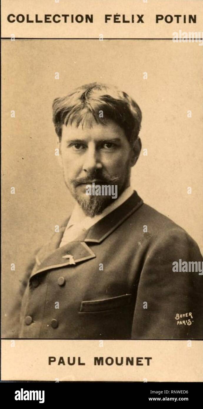 Gfp Mounet, Paul. Stockfoto