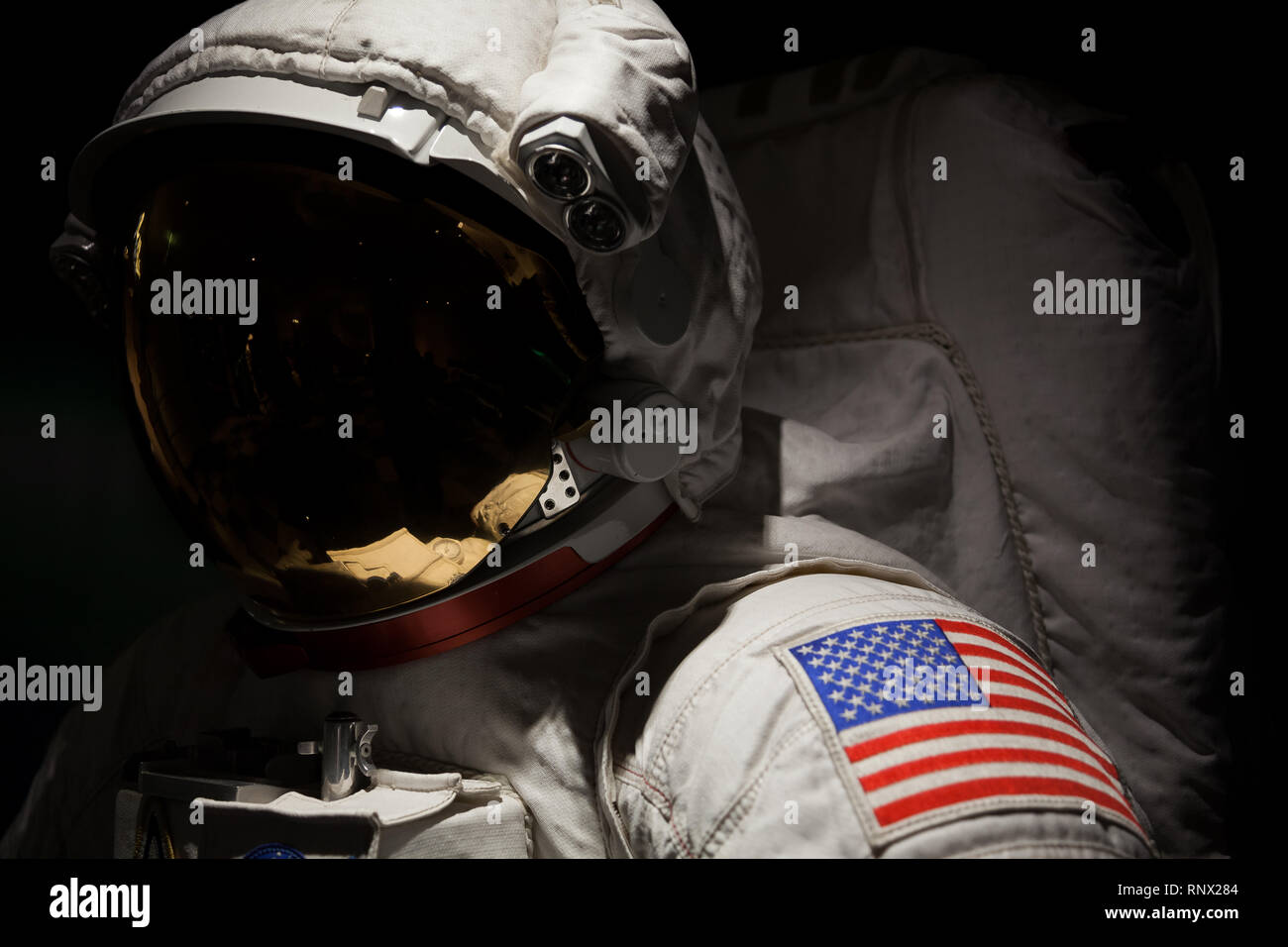 NASA Astronaut Space Suit Stockfoto