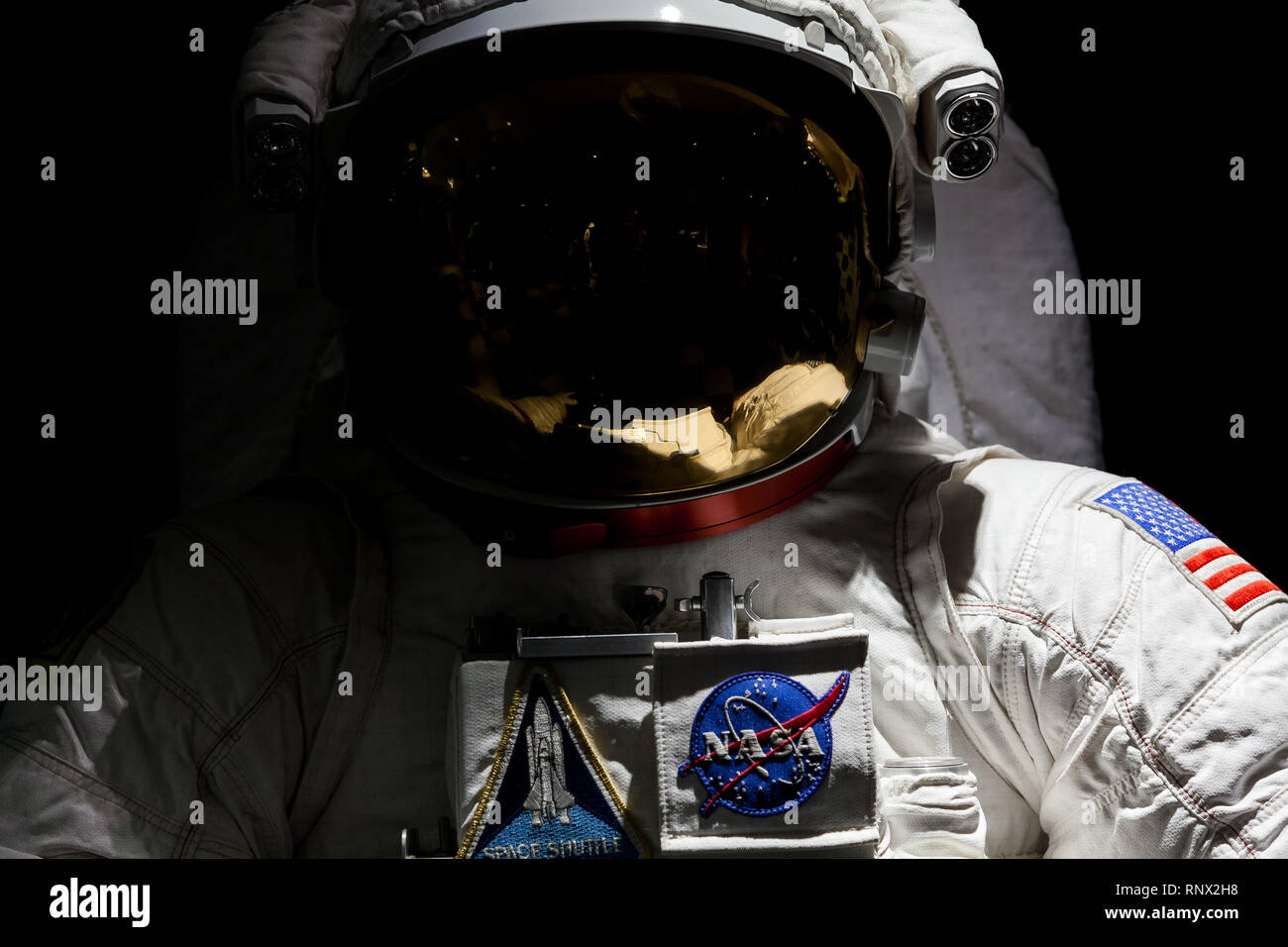NASA Astronaut Space Suit Stockfoto