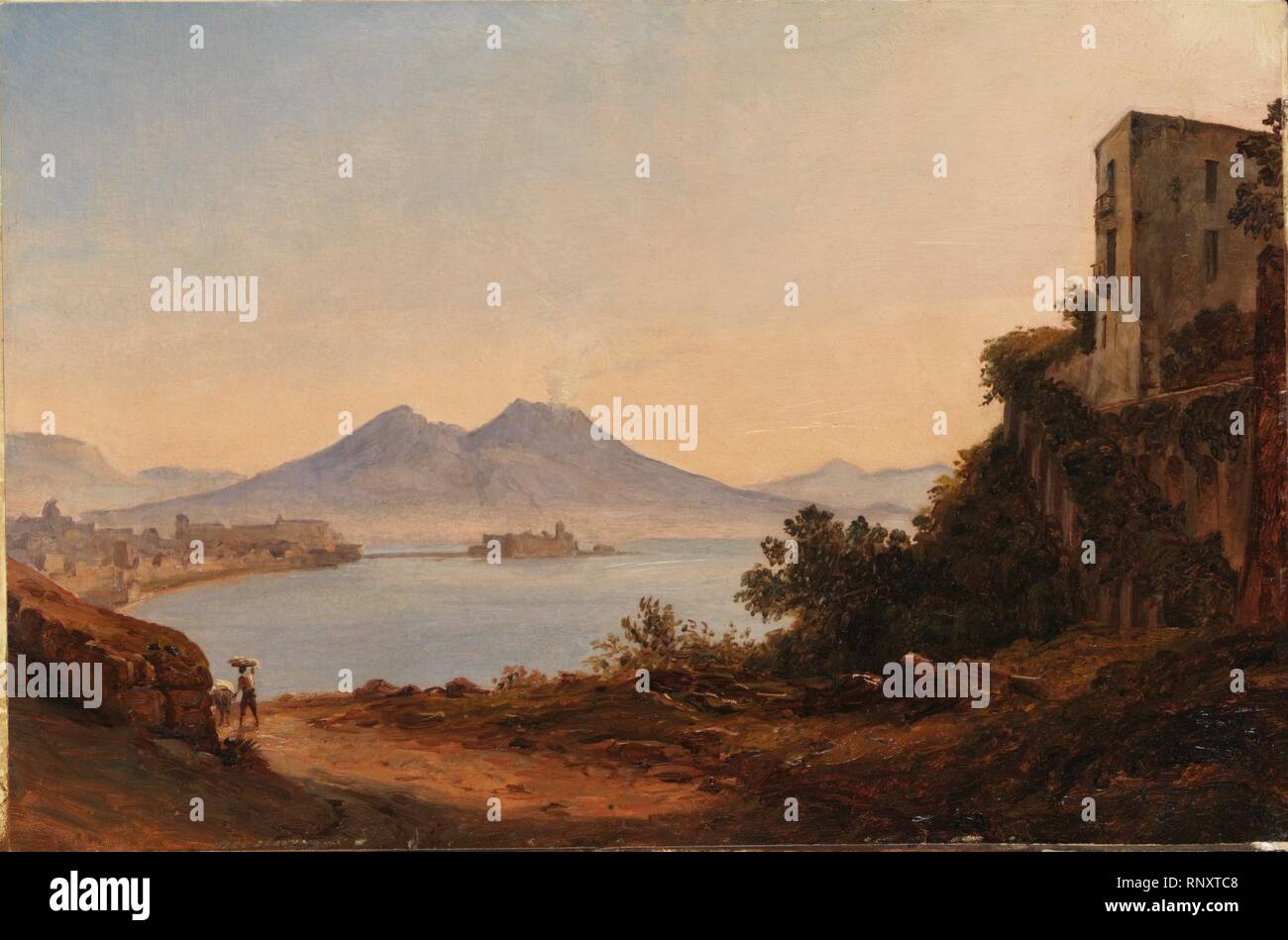 Franz Ludwig Catel - Napoli, Sant'Antonio eine Posillipo. Stockfoto