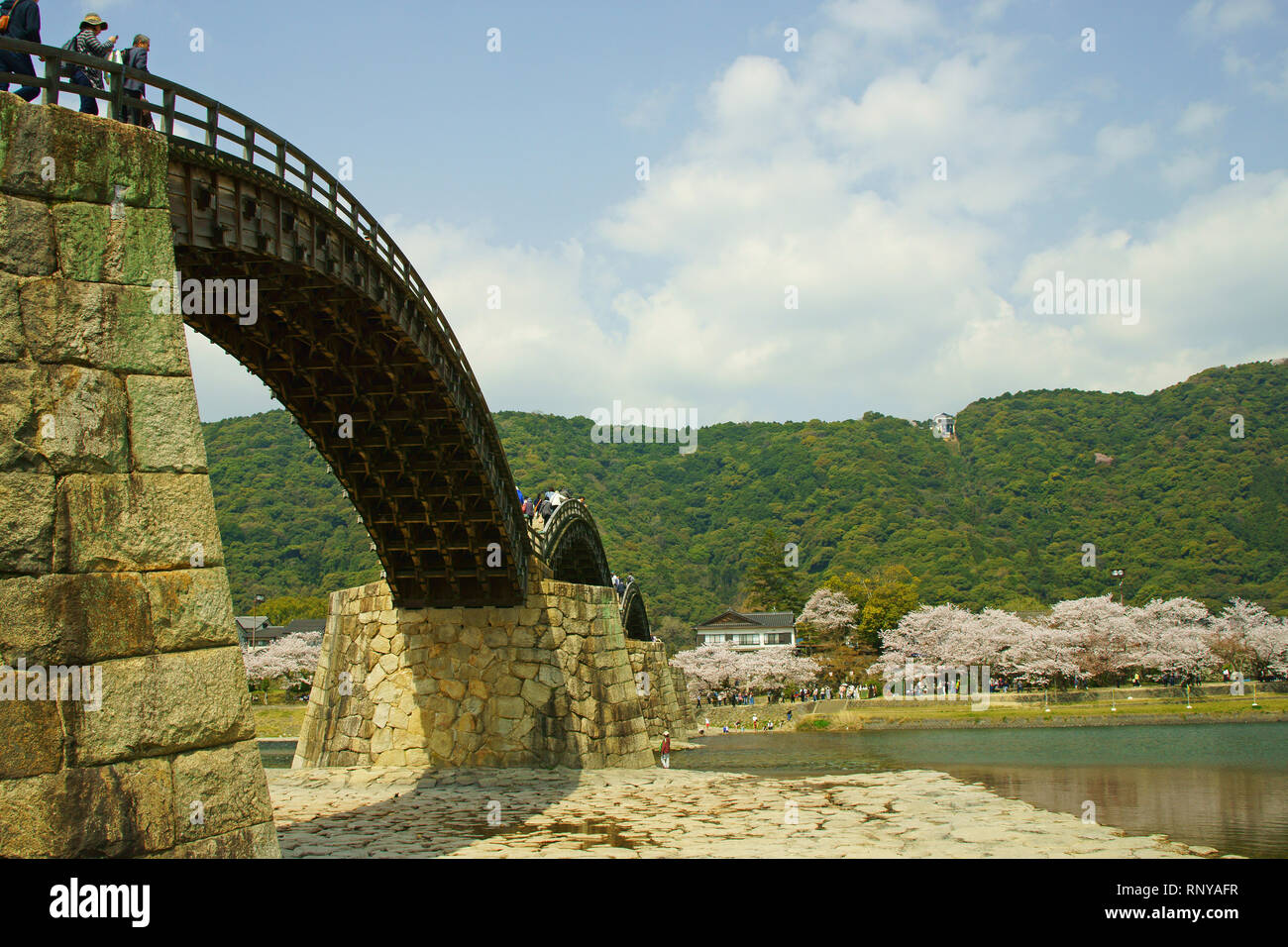 Kintai-Brücke, Yamaguchi-Präfektur, Japan Stockfoto