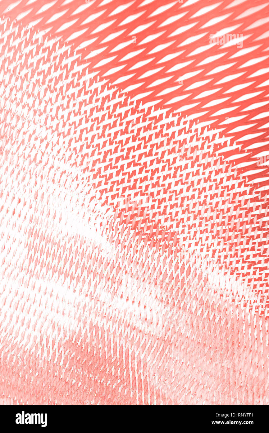 Farbe des Jahres 2019 - Lebende Korallen Hintergrundmuster für Ihr Design Stockfoto