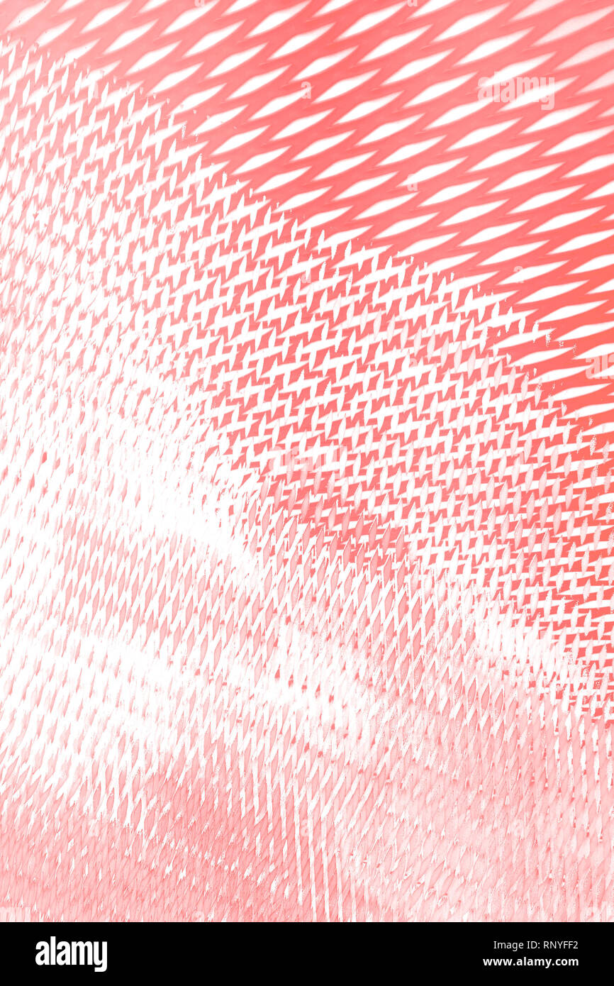 Farbe des Jahres 2019 - Lebende Korallen Hintergrundmuster für Ihr Design Stockfoto