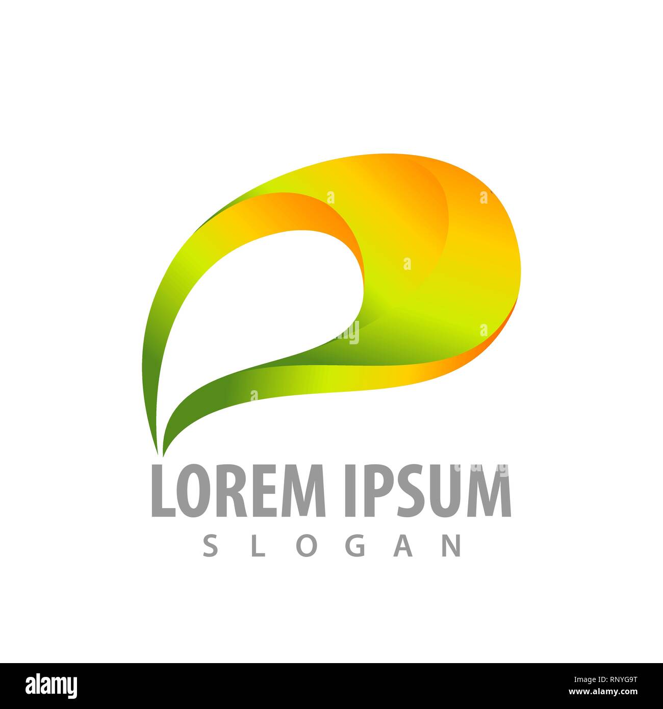 3D abstrakt bunte Logo Konzept Design. Symbol grafische Vorlage element Stock Vektor