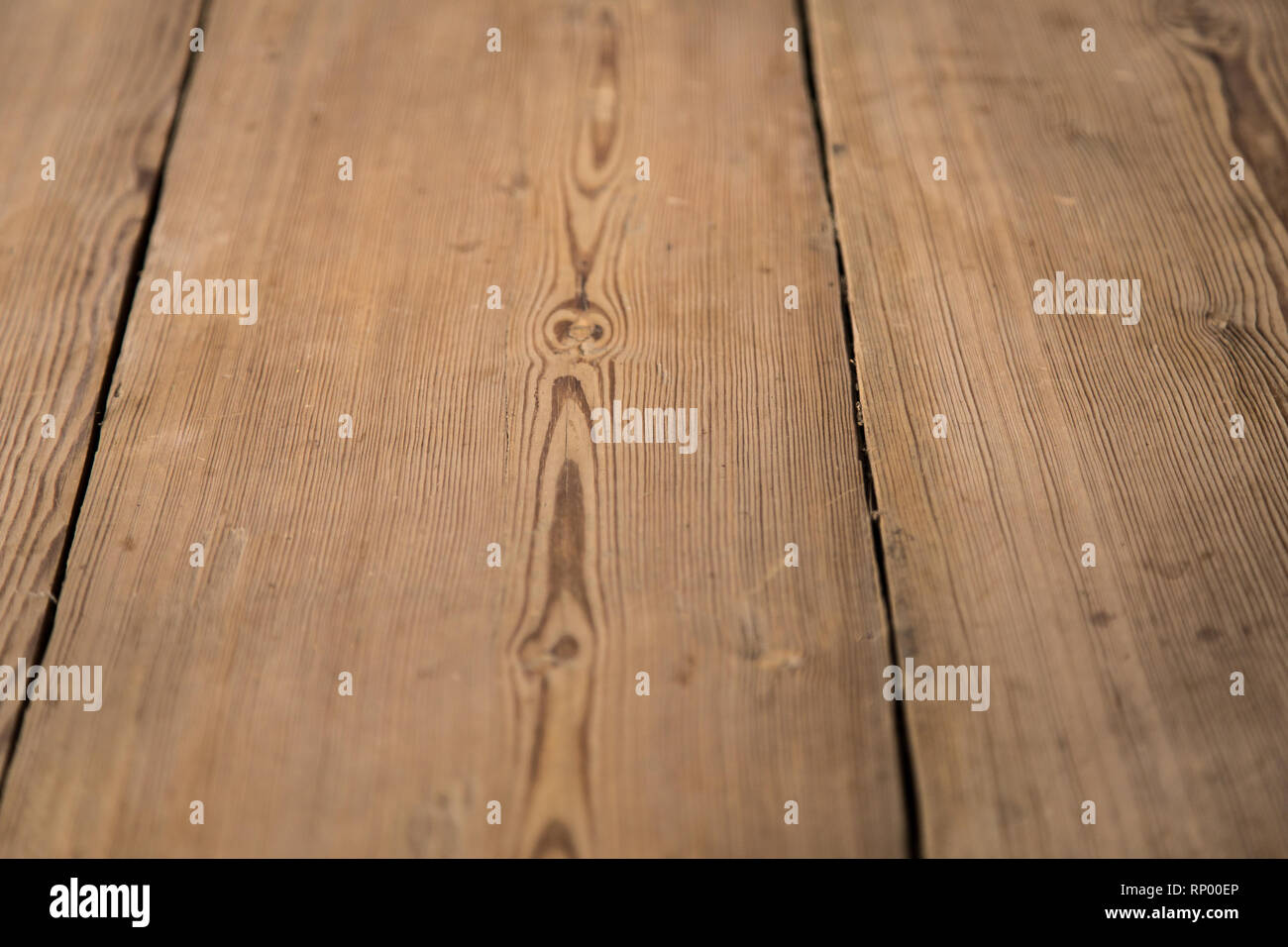 Rustikal Hintergrund. Alte vintage Real Natural beplankten Holz. Freier Text. Selektive konzentrieren. Stockfoto