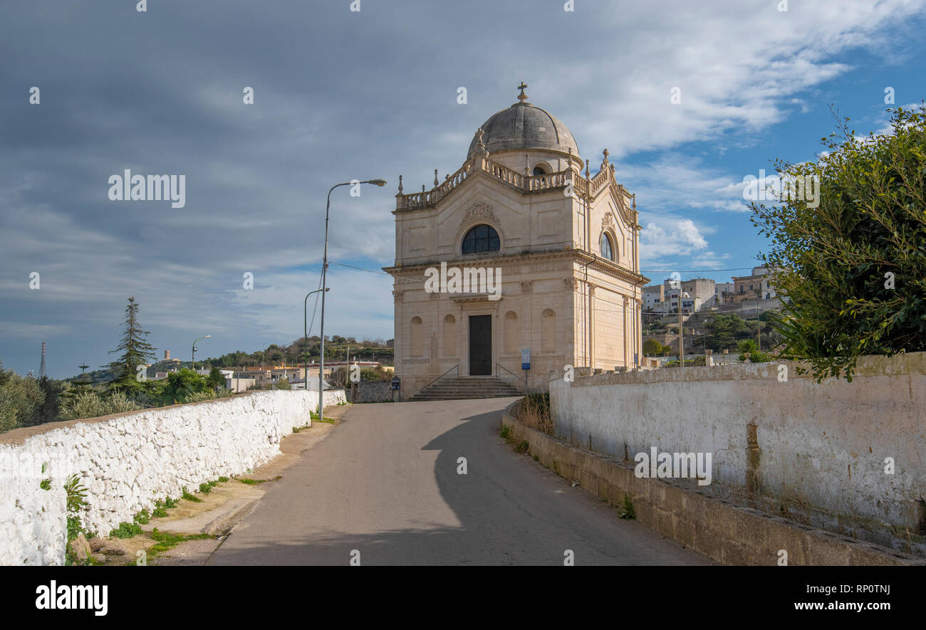 Panorama von der malerischen und Römischkatholische Kathedrale, Chiesa