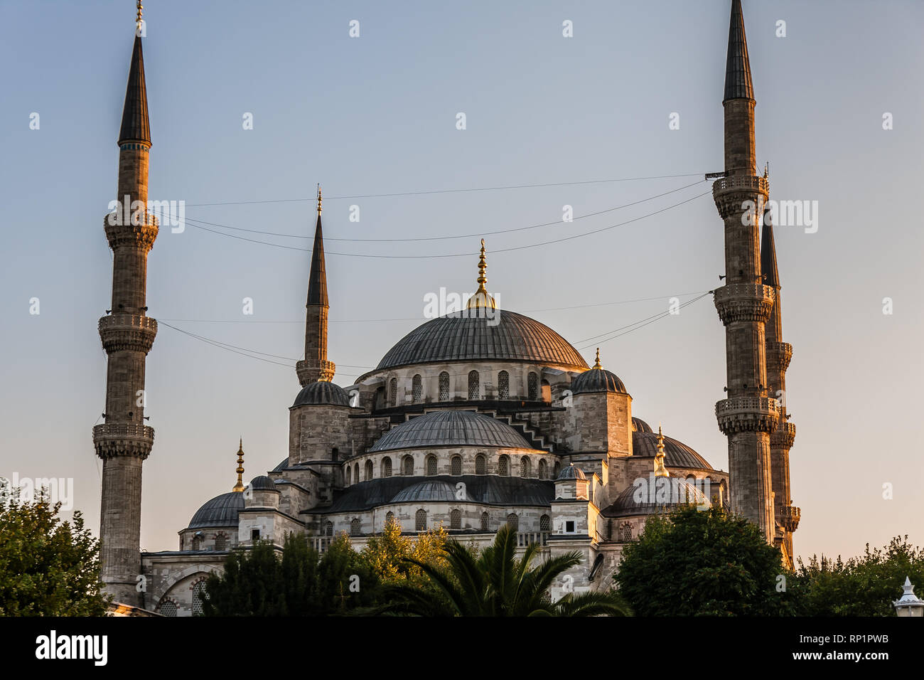 Sultan-Ahmed-Moschee (blaue Moschee), Istanbul Stockfoto