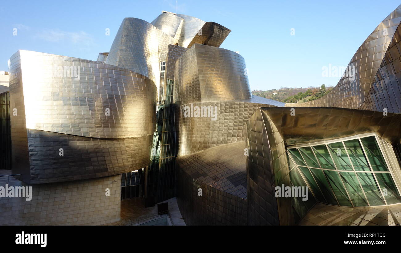 Bilbao, Frank Gehry Guggenheim Museum, Spanien Stockfoto