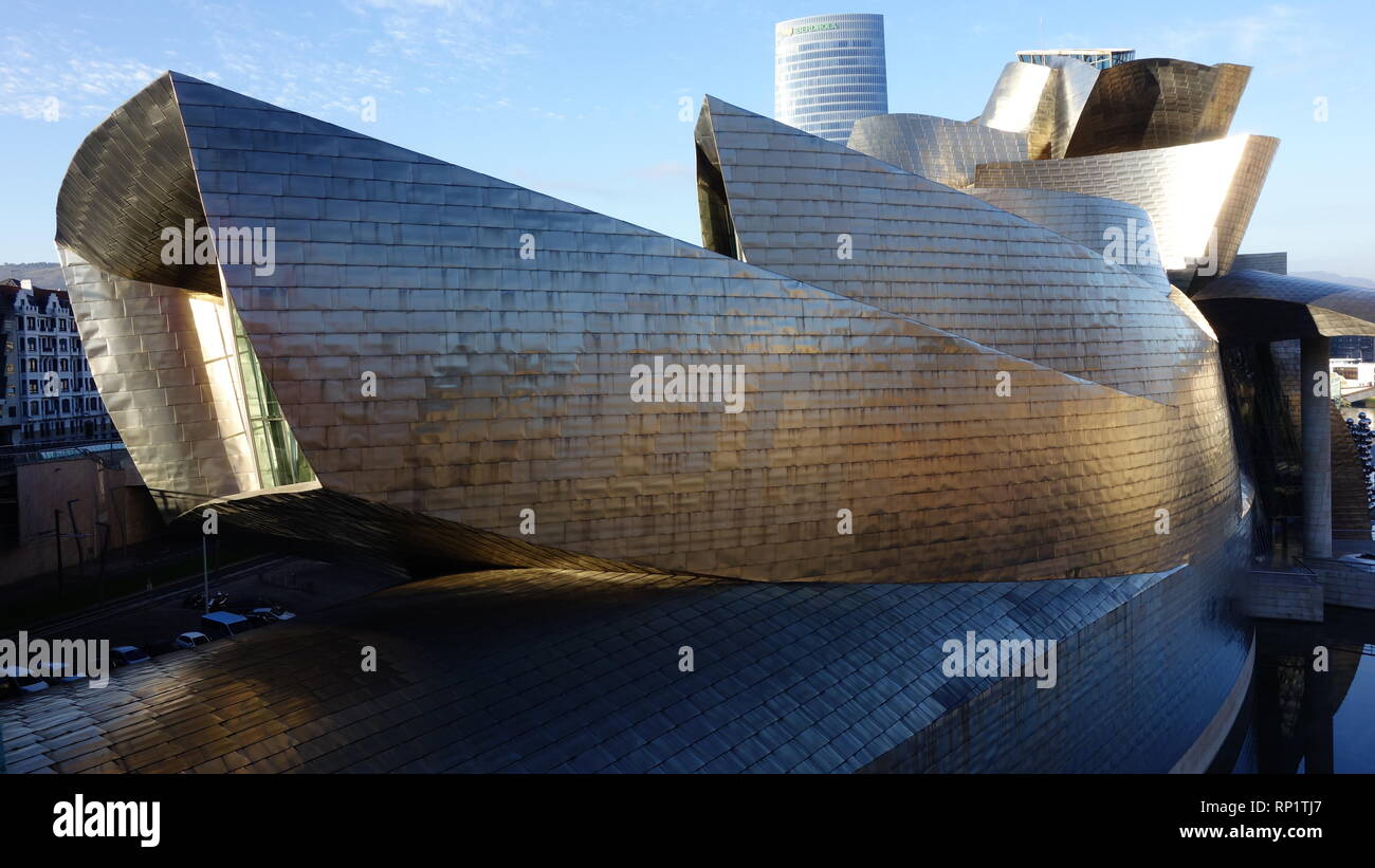 Bilbao, Frank Gehry Guggenheim Museum, Spanien Stockfoto