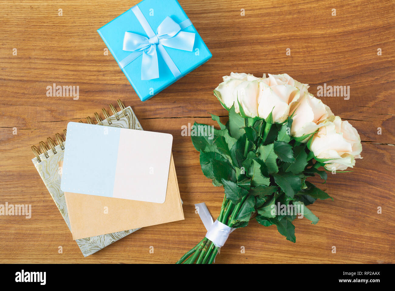 Internationaler Tag Der Frauen Konzept Blume Karte