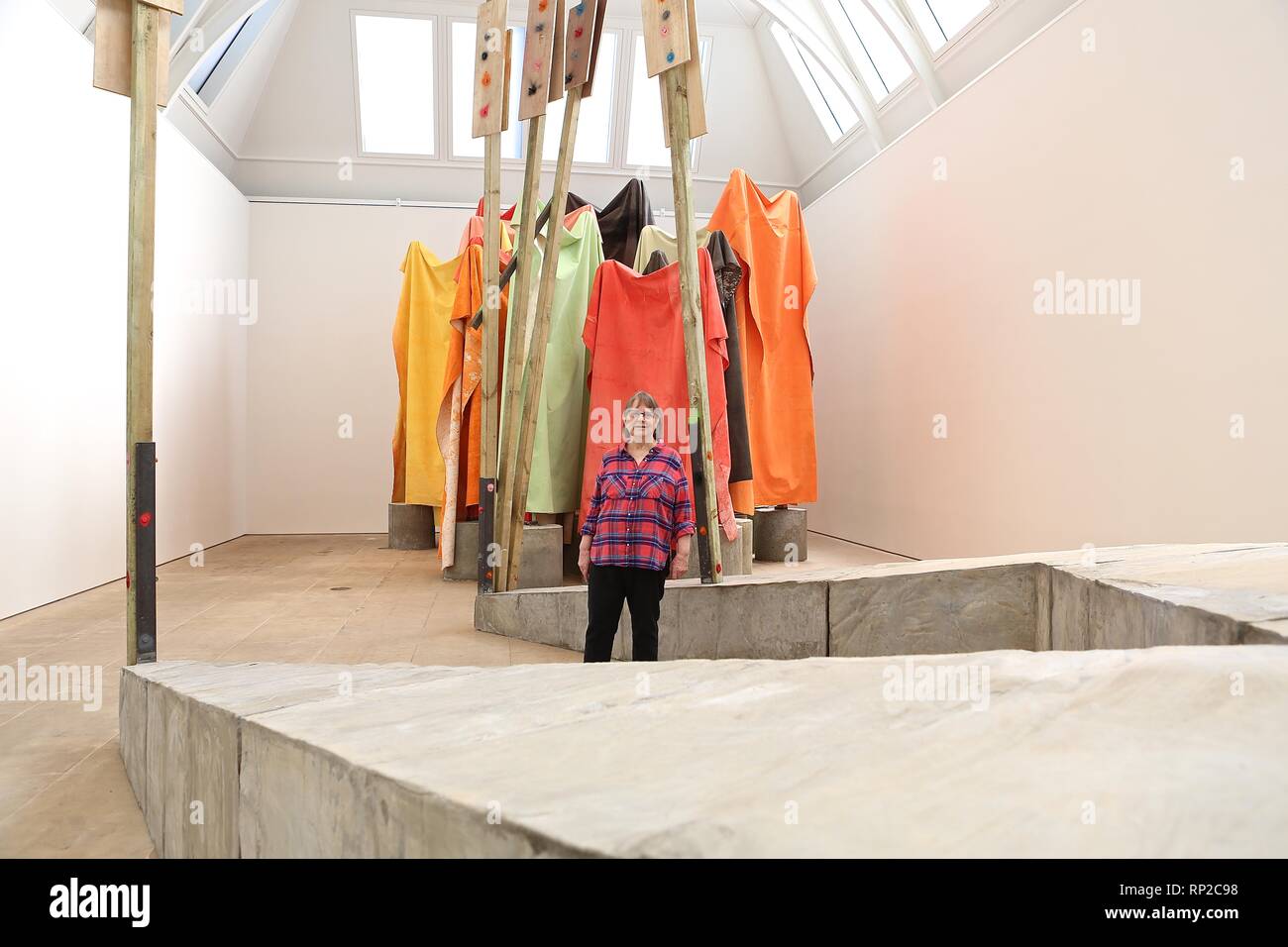 Phyllida Barlow RA Cul de sac Stockfoto