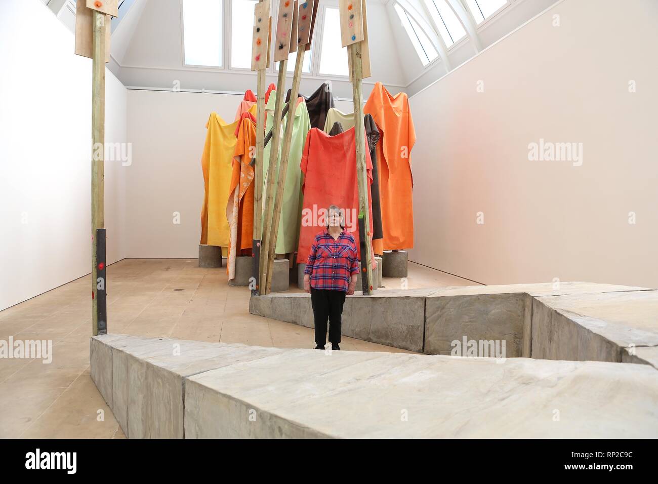 Phyllida Barlow RA Cul de sac Stockfoto