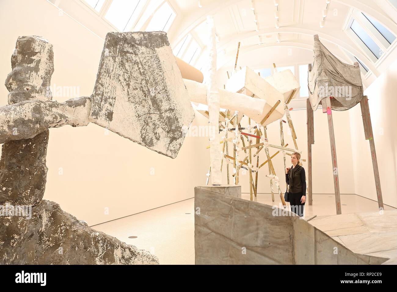 Phyllida Barlow RA Cul de sac Stockfoto