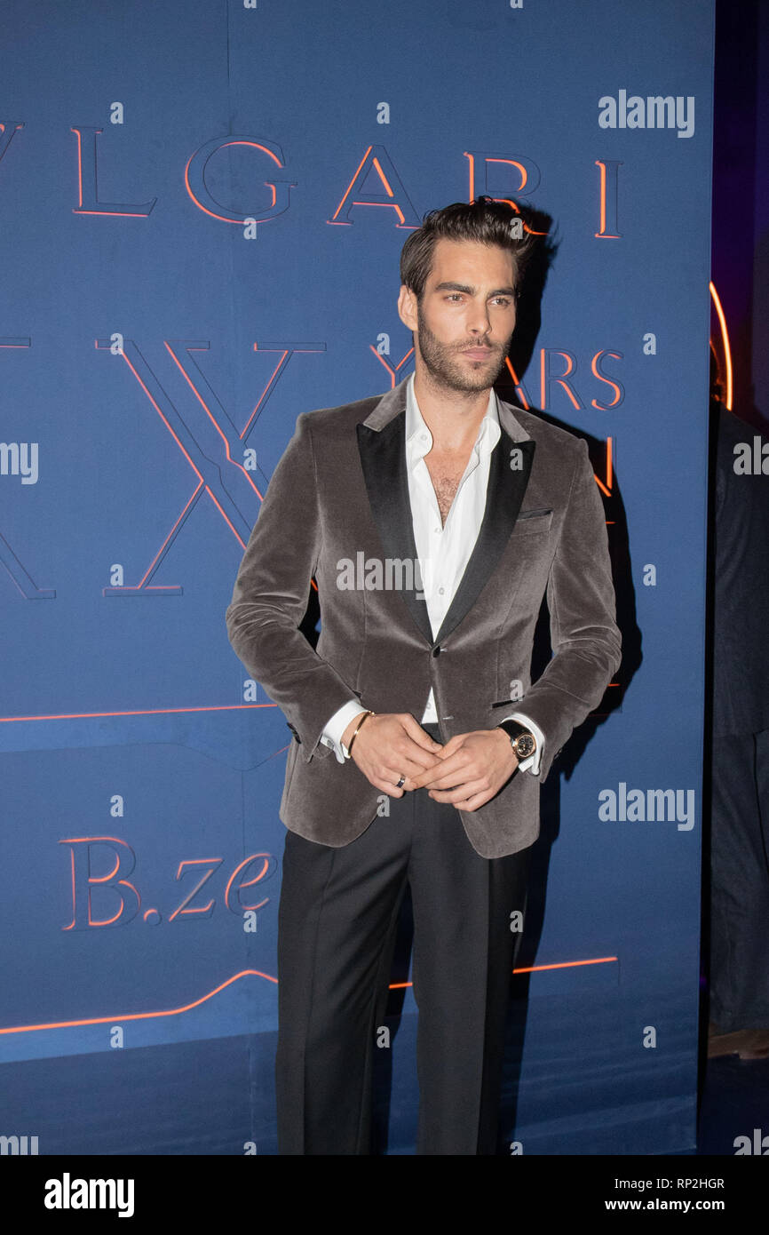 Keine WEB Keine tagliche Tage Rom Bulgari Partei fur den 20. Jahrestag im Bild Jon Kortajarena Stockfotografie Alamy