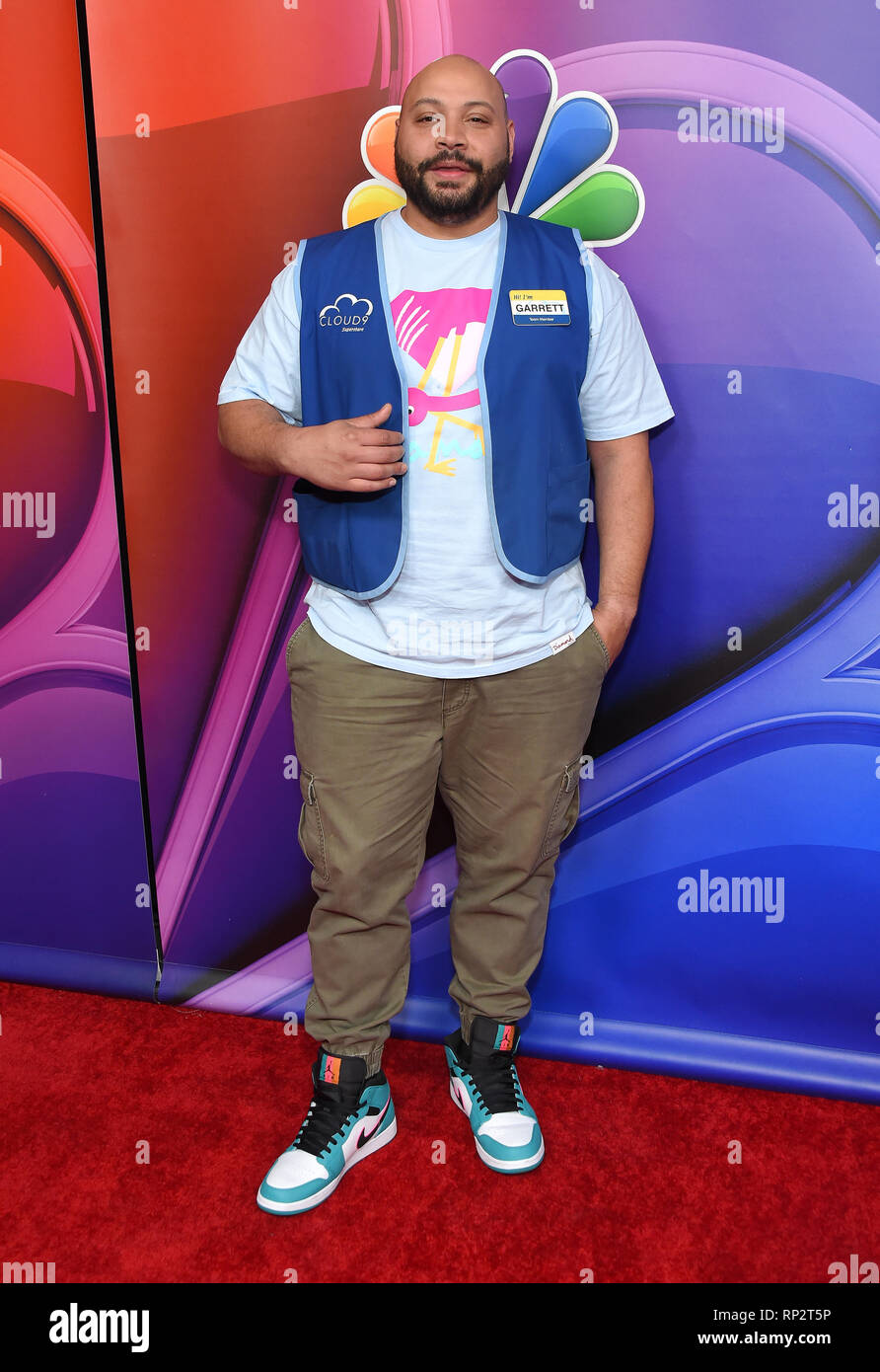 Hollywood, Kalifornien, USA. 20 Feb, 2019. Colton Dunn auf dem Teppich in der Mitte der Saison NBCUniversal Drücken Sie Quark in den Universal Studios. Credit: Lisa O'Connor/ZUMA Draht/Alamy leben Nachrichten Stockfoto