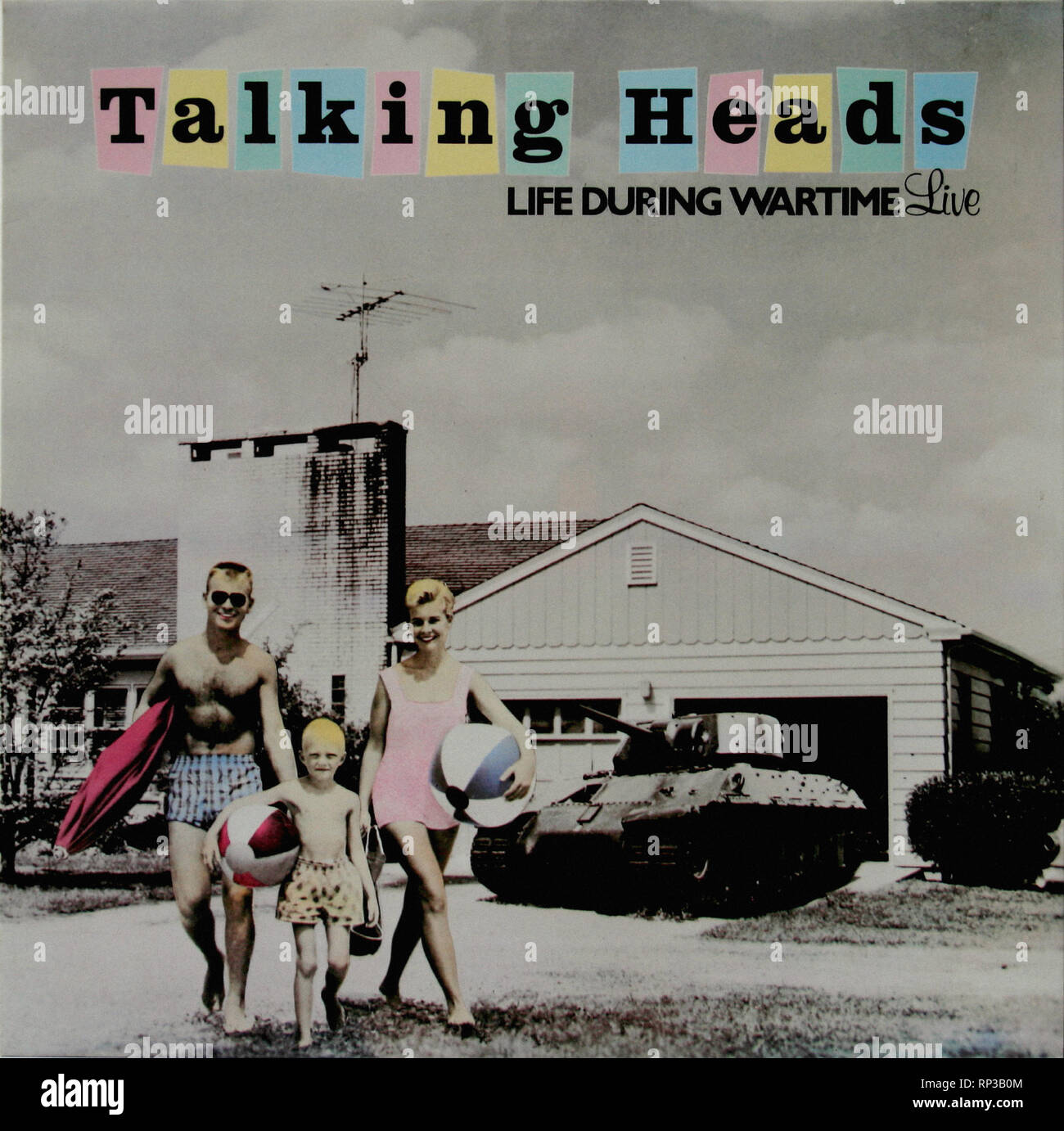 Talking Heads - Life während des Krieges Stockfoto