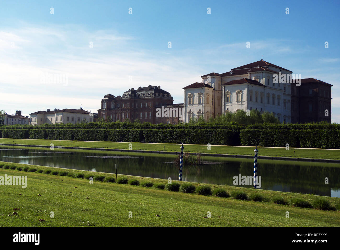 Bild des wunderbaren Reggia di Venaria in der Nähe von Turin Stockfoto