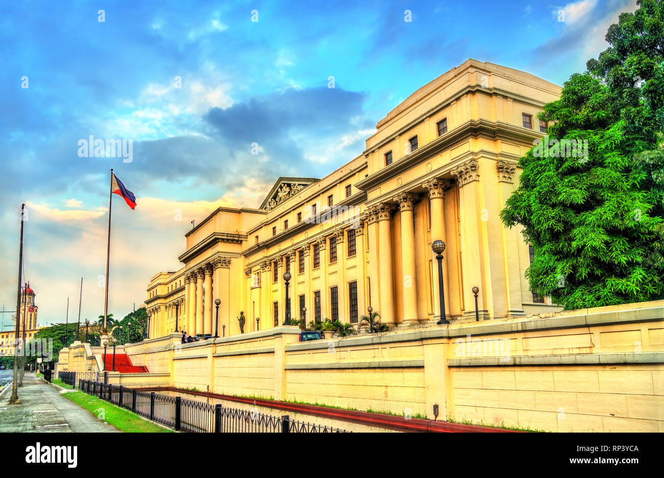 Museum der Schönen Künste in Manila, Philippinen Stockfoto