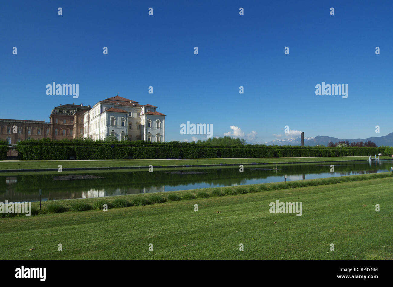 Bild des wunderbaren Reggia di Venaria in der Nähe von Turin Stockfoto