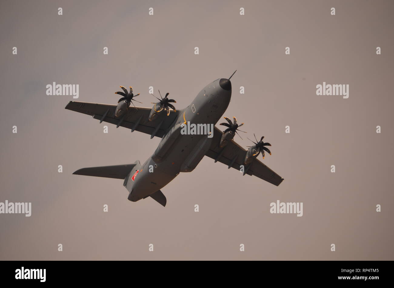 Airbus A400M Atlas, militärische Transportflugzeuge. Stockfoto