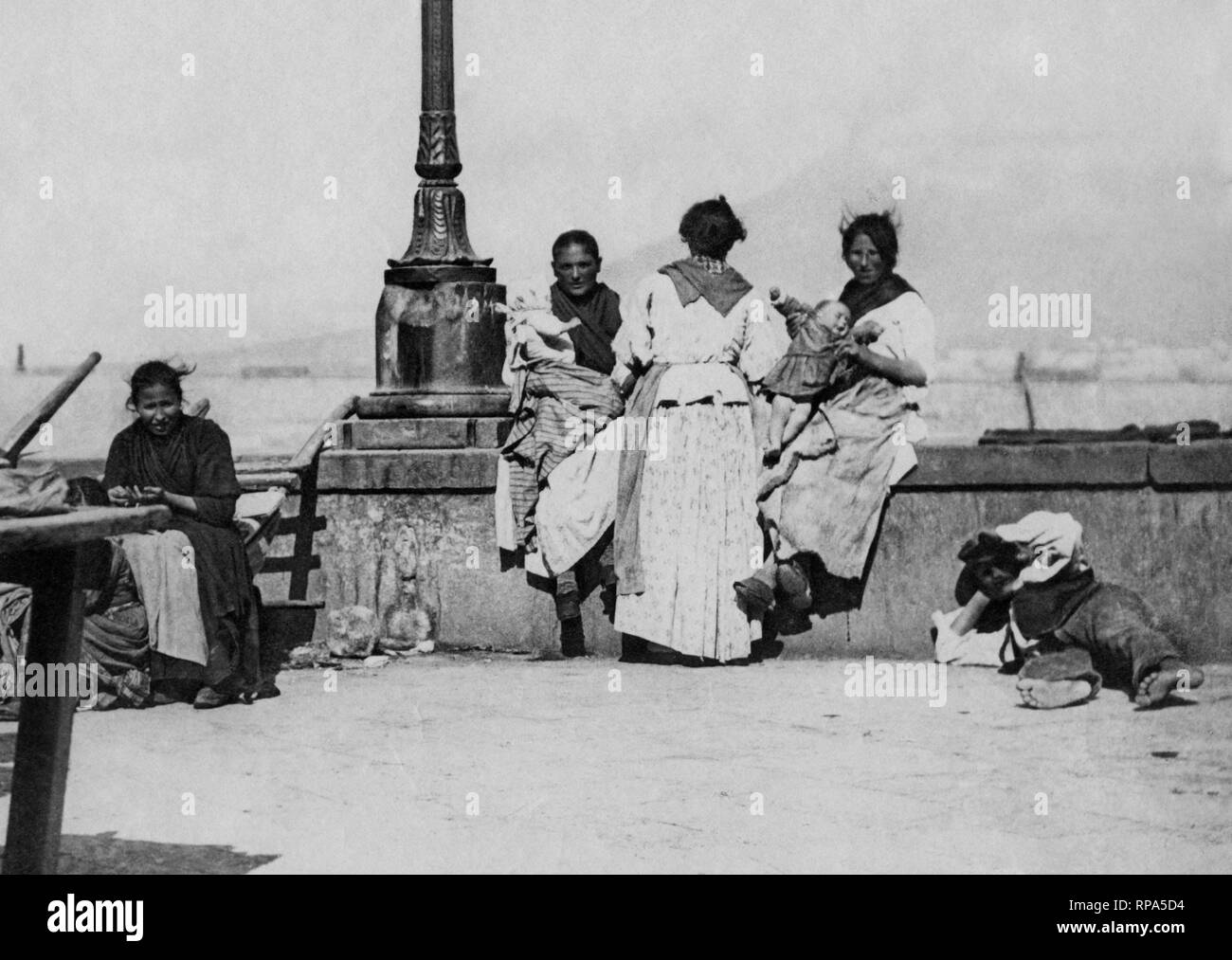 Italien, Kampanien, Neapel, 1900-1910 Stockfoto