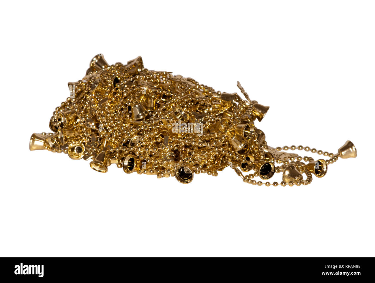 Bild mit hoher Auflösung. Gold Nuggets funkelnder Teppich. - Aus der Nähe zu sehen, sehr flachen Tiefen von Feld Stockfoto