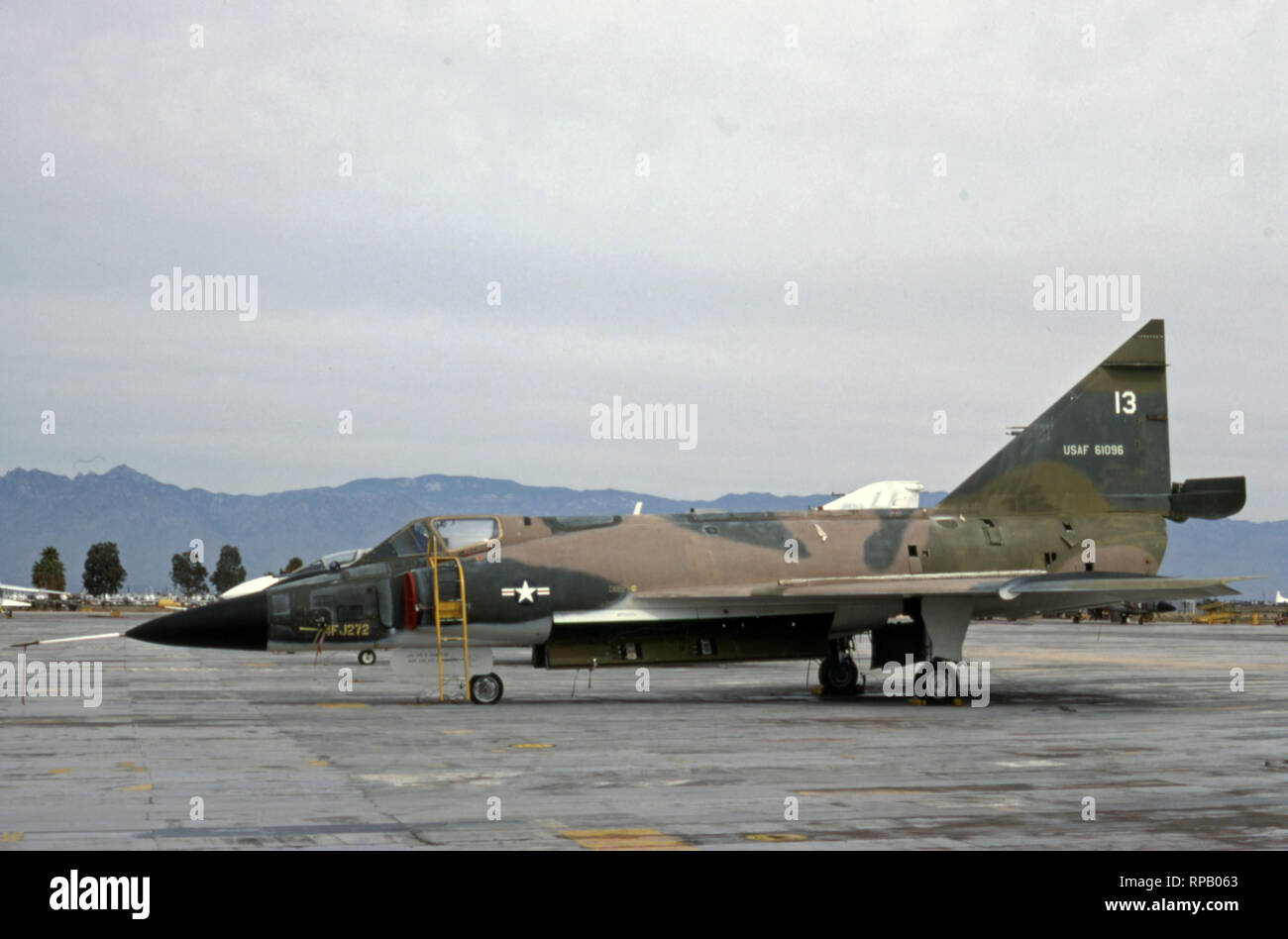 USAF United States Air Force Convair F-102A Delta Dagger Stockfoto