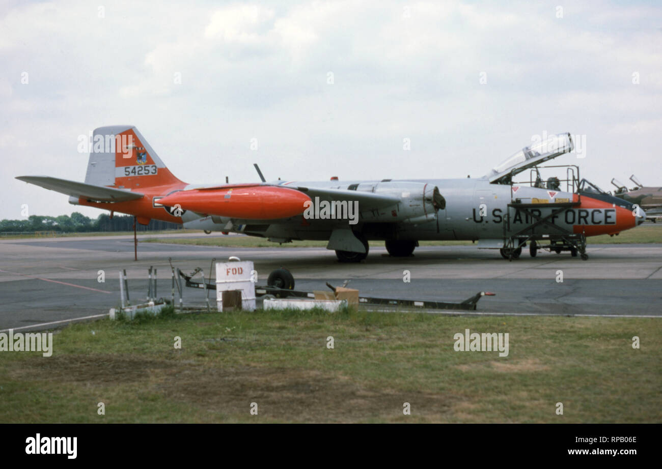 USAF United States Air Force Martin EB-57 E Canberra Stockfoto