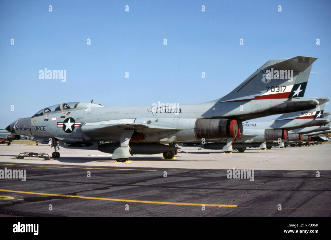 USAF United States Air Force McDonnell F-101 F Voodoo Stockfoto