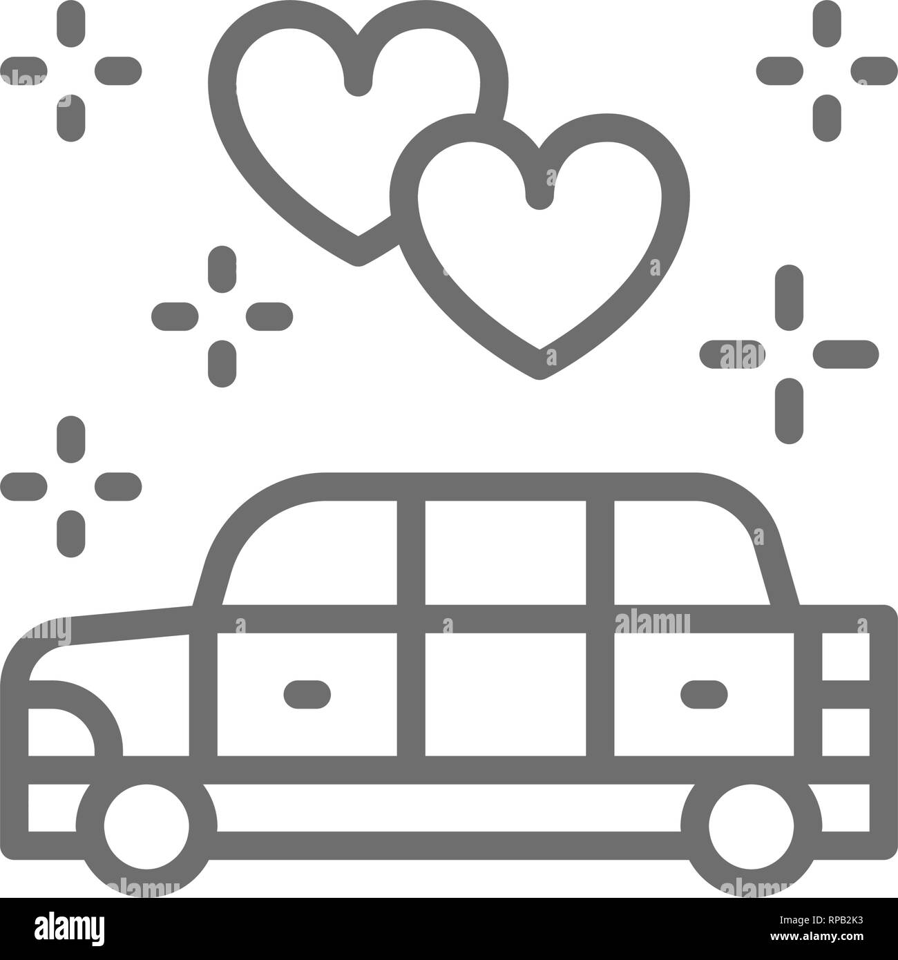 Married Car Icon Vector Illustration Stockfotos Und Bilder Kaufen Alamy