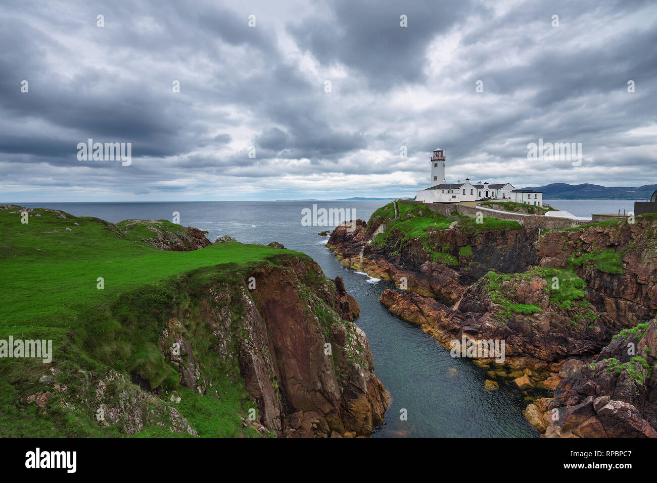 Fanad Head Lighthouse in Irland Stockfoto