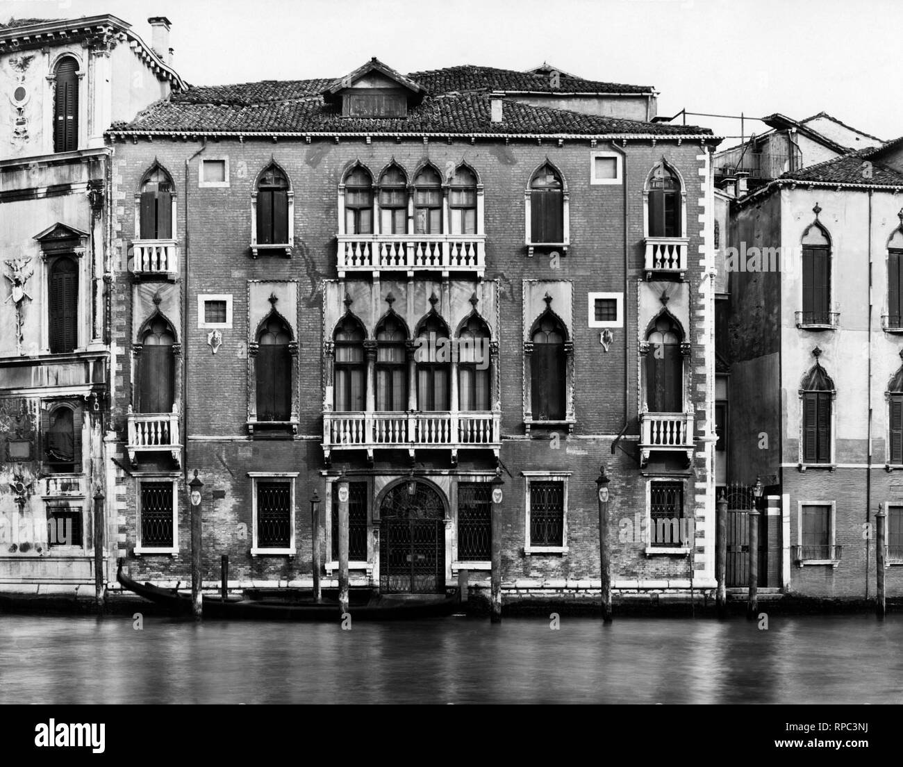 Palazzo Barbarigo nani Mocenigo, Venedig 1930-40 Stockfoto