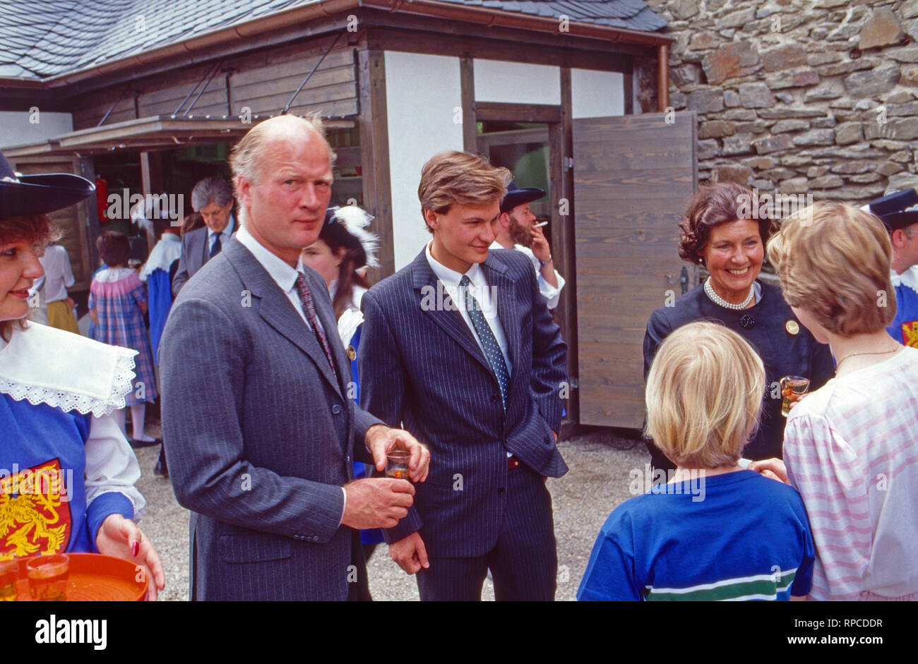 Prince Gustav Prince Zu Sayn Wittgenstein Berleburg Stockfotos und