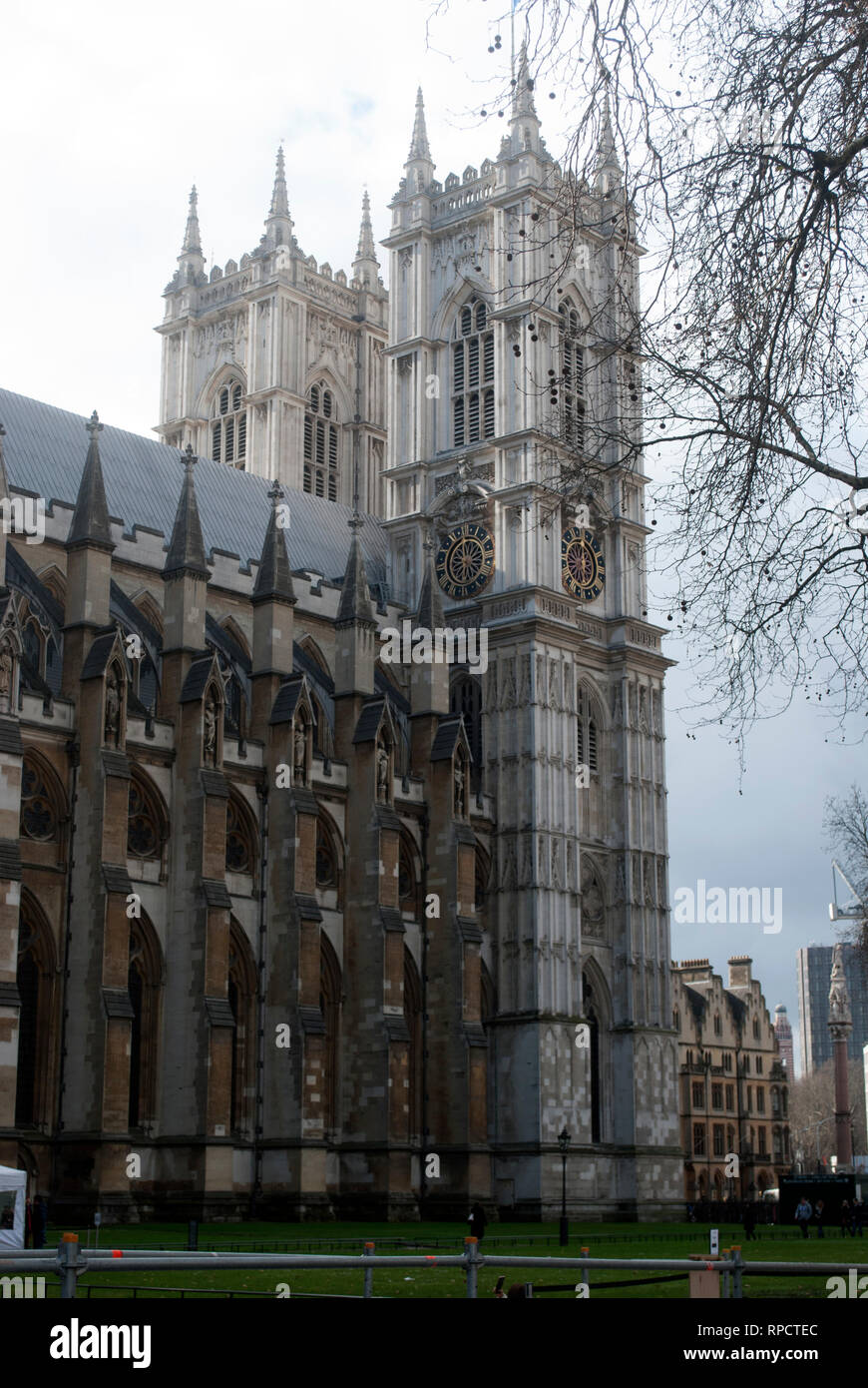Westminster Abby Stockfoto