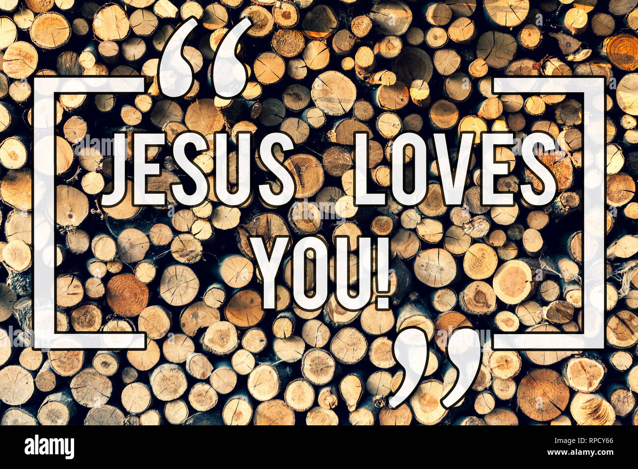 Schreiben Hinweis Zeigt Jesus Liebt Dich Business Foto Prasentation Glaube An Den Herrn Glauben Religiose Demonstration Holz Hintergrund Jahrgang Zu Haben Stockfotografie Alamy