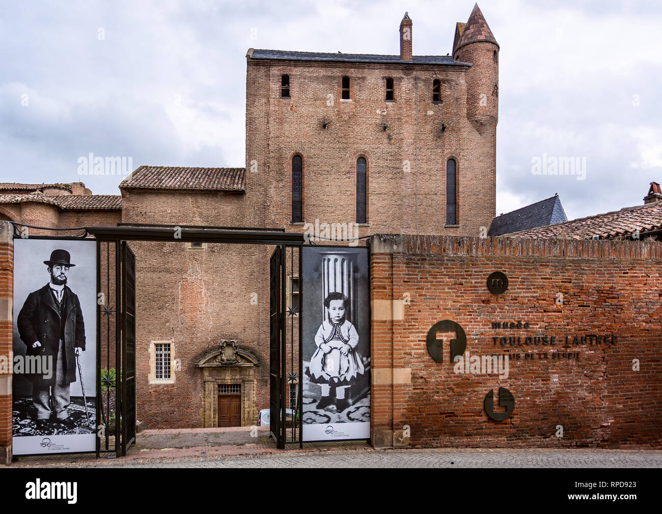 Toulouse Lautrec Museum außen in Albi, Frankreich Am 12. Juni 2015 Stockfoto Toulouse Lautrec Museum außen in Albi, Frankreich Am 12. Juni 2015 Stockfoto