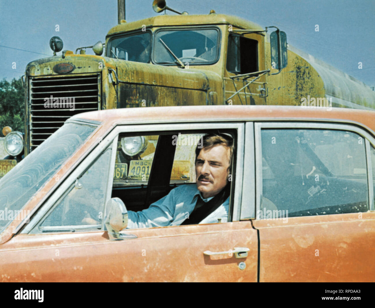 DENNIS WEAVER, Duell, 1971 Stockfoto