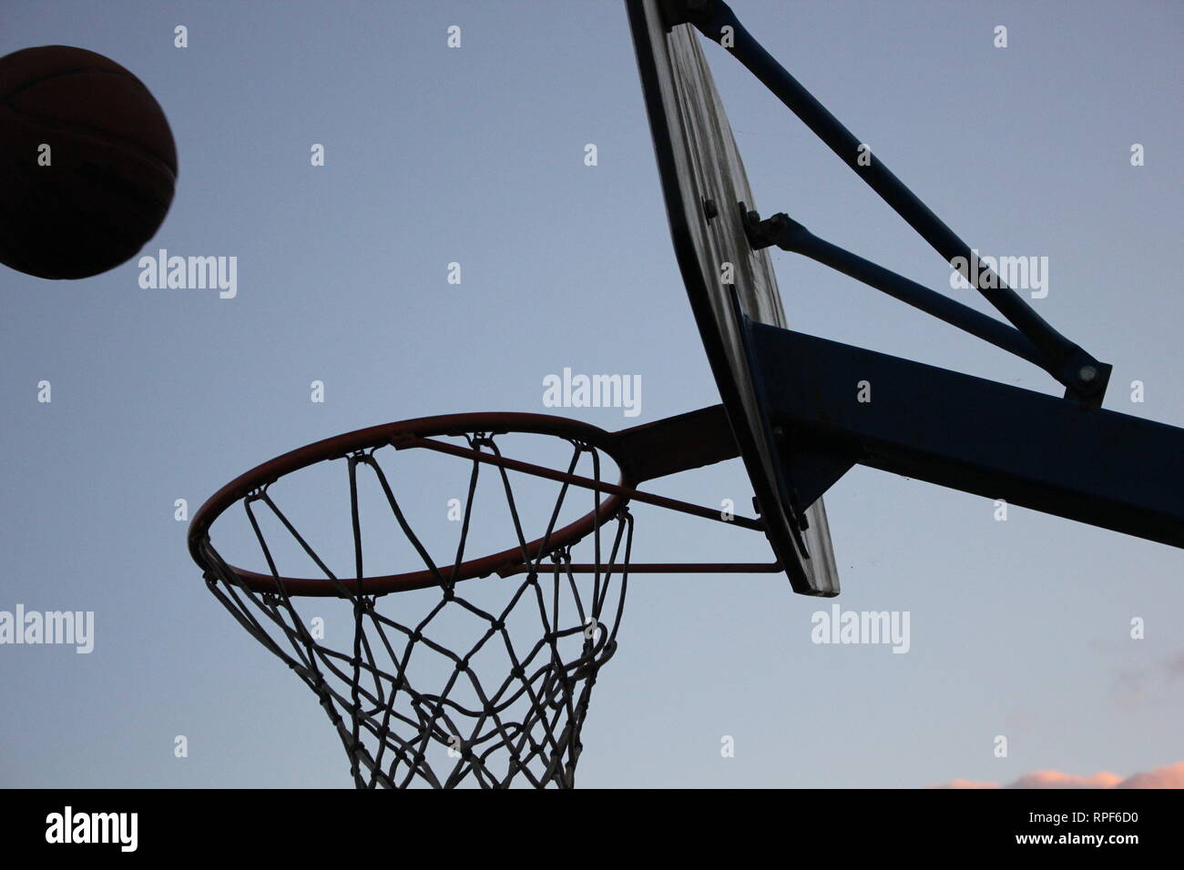 Basketball Stockfoto