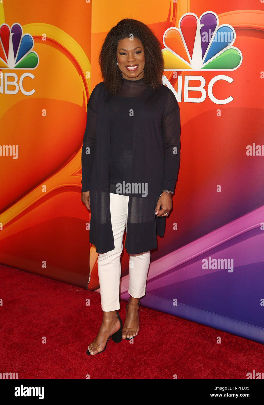 Universal City, Kalifornien, USA. 20 Feb, 2019. 20. Februar 2019 - Universal City, Kalifornien - Lorraine Toussaint. 2019 NBC Los Angeles Saison drücken Sie Tag bei NBC Studios. Photo Credit: Faye SadouAdMedia Credit: AdMedia/ZUMA Draht/Alamy leben Nachrichten Stockfoto