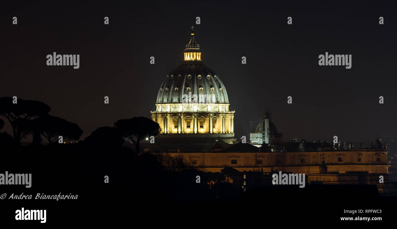 Vatikan anzeigen Stockfoto
