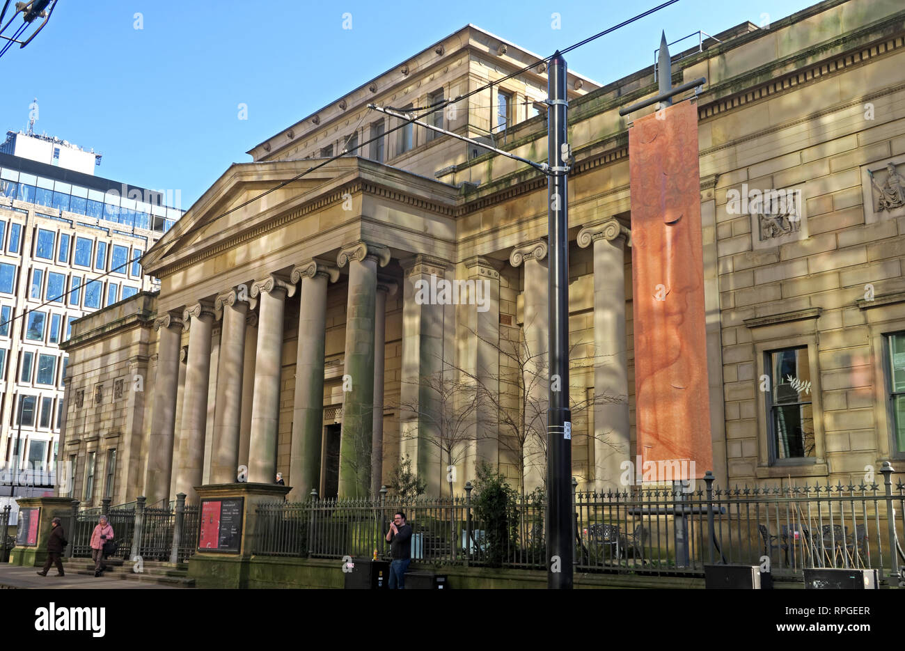 Kunstgalerie, Mosley Street, Manchester, Lancashire, England, Großbritannien, m2 3JL - Gemälde und Kunst in öffentlichem Besitz Stockfoto