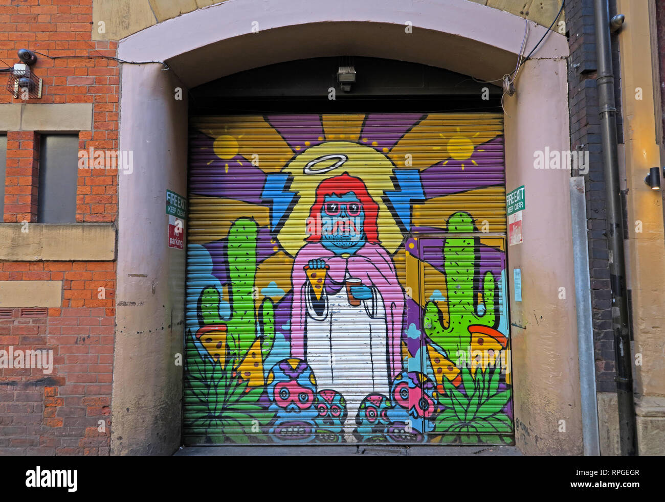 Afflecks Palace Laderampe, Shutters TIB Street Manchester, England, UK, M4 1PW Stockfoto