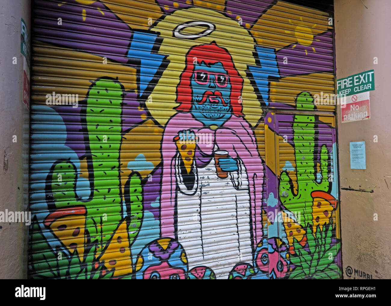 Afflecks Palace Laderampe, Shutters TIB Street Manchester, England, UK, M4 1PW Stockfoto