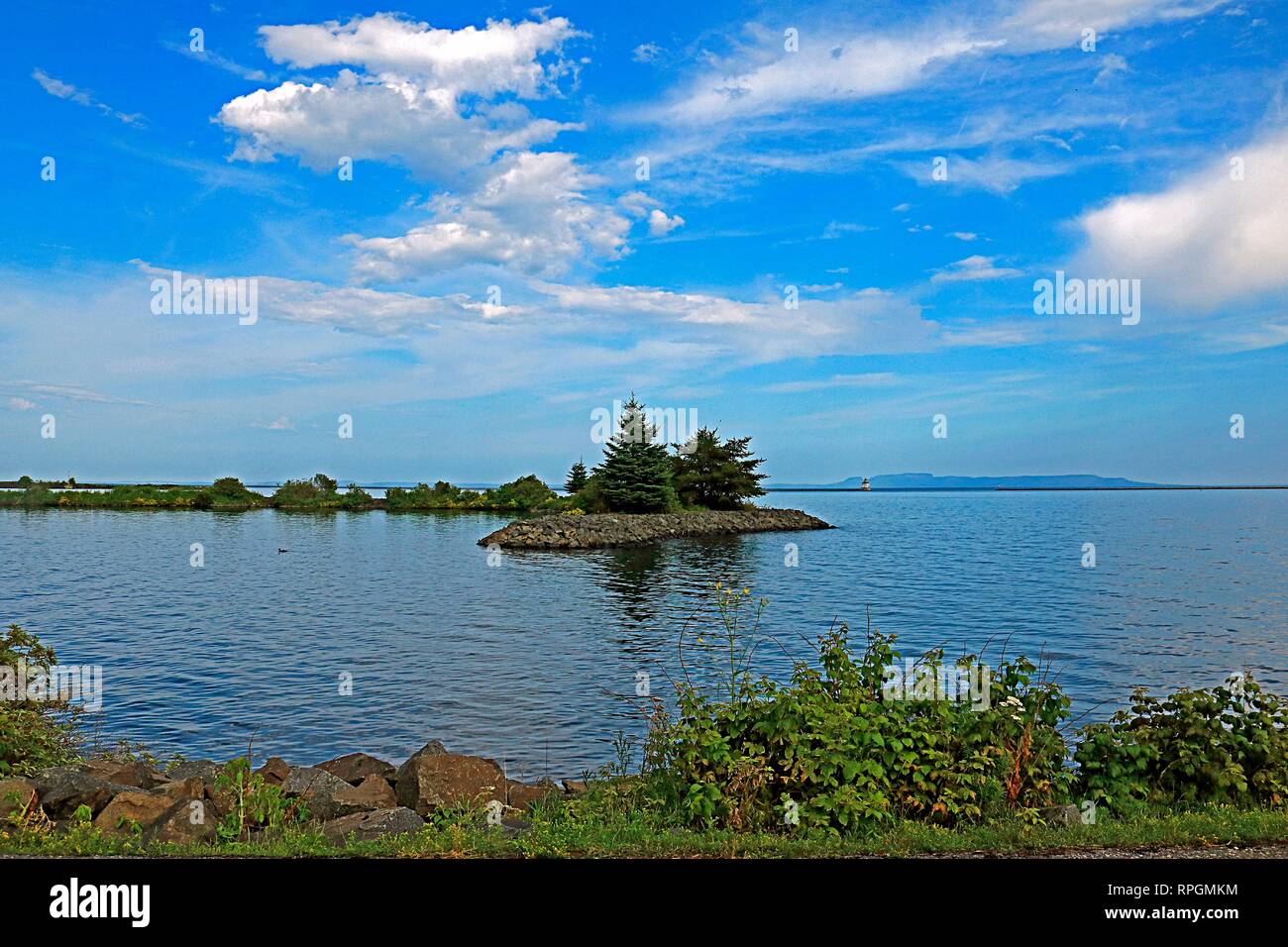 Thunder Bay am Lake Superior in Ontario, Kanada Stockfoto