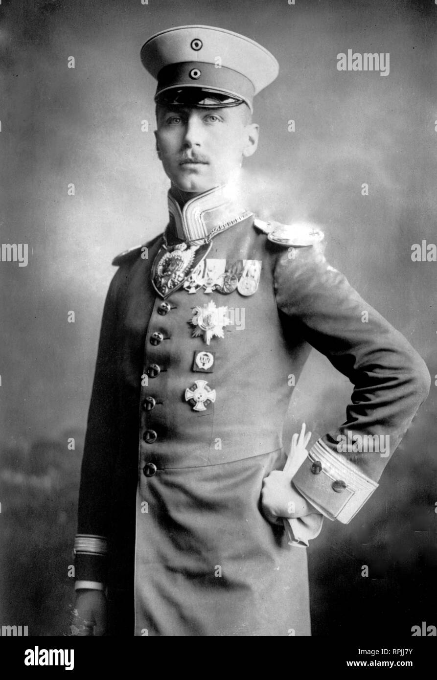 Prinz Oscar von Deutschland Stockfotografie Alamy