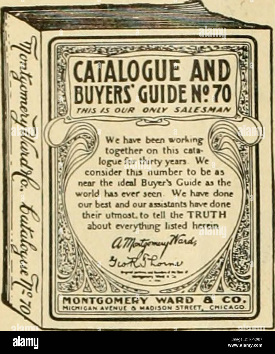 . American bee Journal. Biene Kultur; Bienen. 370 AMERICAN BEE JOURNAL. Juni 12, 19 Ti2.. Warum nicht jetzt? Der Frühling ist vor der Tür und Sie benötigen Zubehör aller Art. Wenn Sie eine progressive, Up^^ Datum Käufer, gehen Sie langsam und geben Sie Ihre Bestellung auf, wo Sie die größte Rendite für Ihr Geld erhalten. Haben Sie jemals Bis ED MONTGOMERY WARZE) 8 r Co. von Chicago? Vielleicht haben Sie schon lange, aber nie kneu} houf zu beginnen. Warum nicht jetzt? Unseren Katalog und... 70, für Frühjahr und Sommer überarbeitet, ist gerade heraus, unser Gebäude ist vom Keller bis zum Dach mit guter Dinge angehäuft - das Beste unserer aktiven Käufer kann Gat Stockfoto