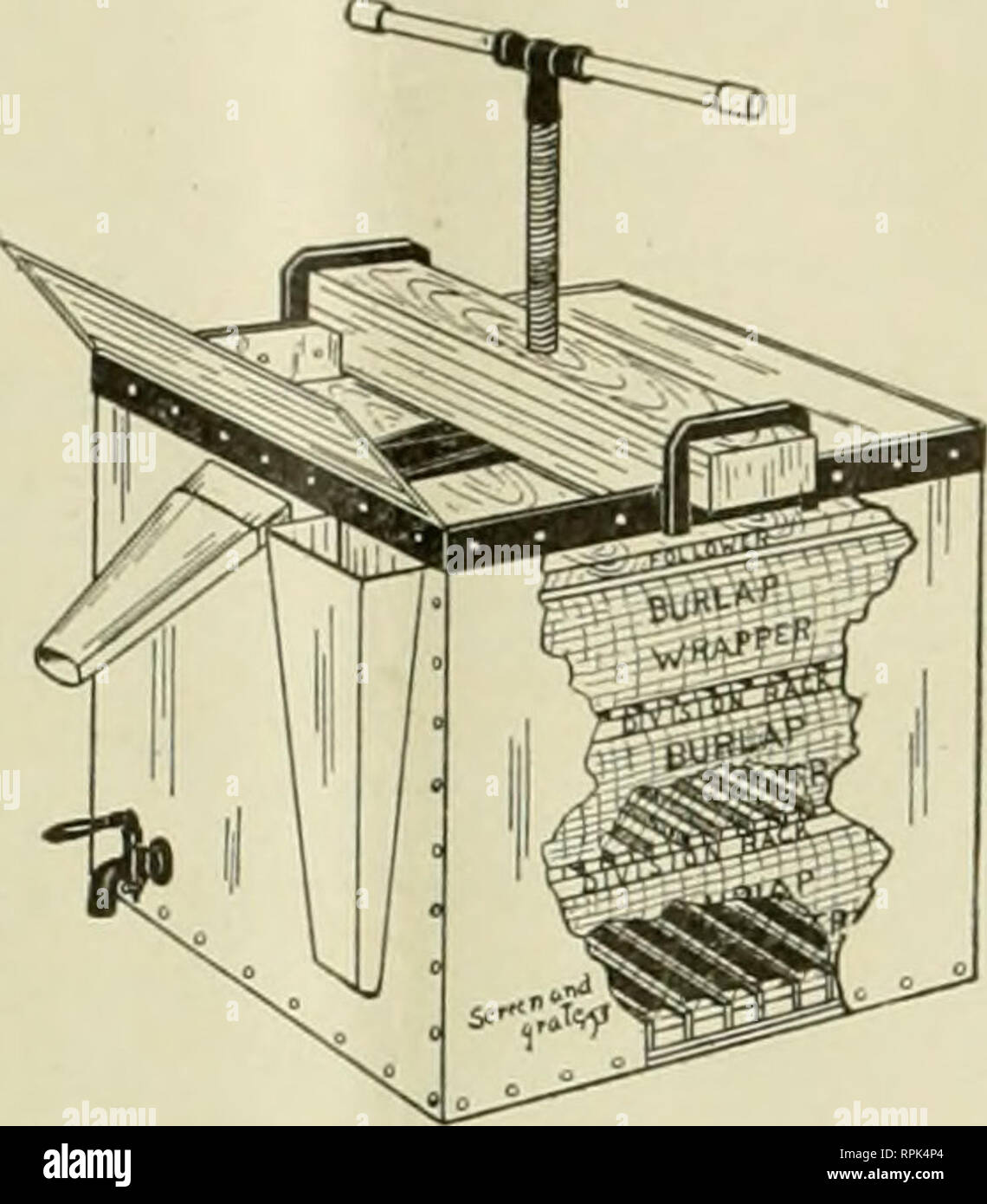 . American bee Journal. Biene Kultur; Bienen. März 7, 1907 183 - ^F -^;^> Kg =^American^ ge Journal^^^ Rein und Ausgewählte italienische Queens Gesendet direyt fruni lioloniia (('ontnil llulv.) Adtiress, KXTENSIVE APIAUIES. ENRICO PENNA, San Ruffillo, Bologna, Italien. 1907 Preisliste für Amerika: Ich &Lt;Lu"en!* £ Bedingungen - Bargeld mit Bestellungen. Die Königinnen, die auf der Reise stirbt wird neu platziert, sofern sie sofort zurück in ihren Boxen gesendet werden. Die Käufer sind dringend ersuchte ihre Adresse sehr deutlich zu geben. Erwähnen Bee Journal wenn vrrltlnfc. Hershiser Wax-Press und andere LEWIS BIENE - SIPPLIES Gute G Stockfoto